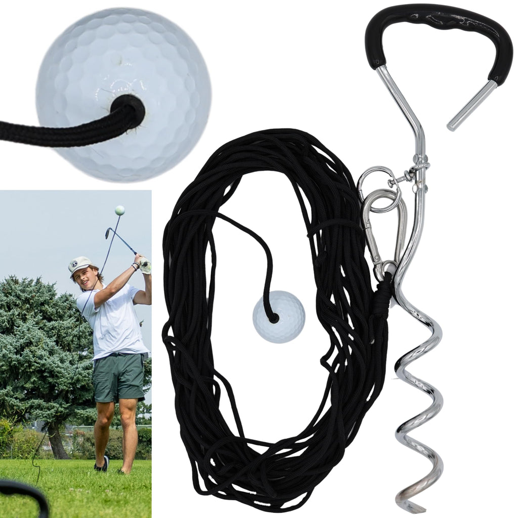 Diochey SwingPro | 100ft Golf Trainer with Ball & Rope