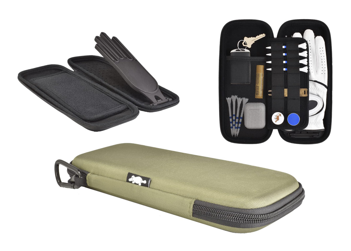 Golf Pro Caddie Case - Essential Glove and Accessories Organizer