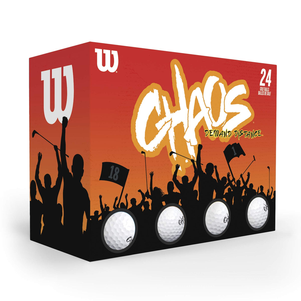 Chaos Max Power Golf Balls - 24 Pack