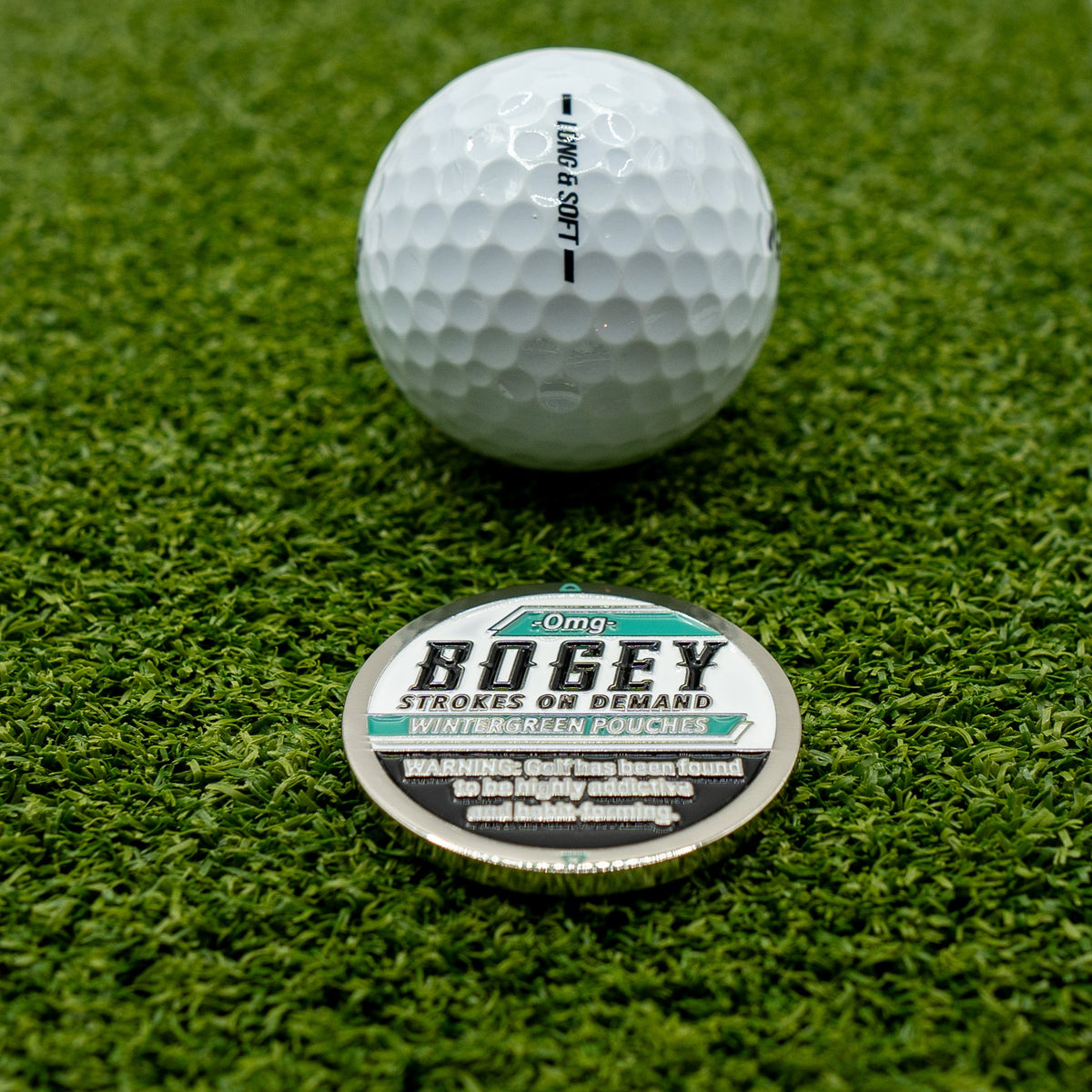 Triple "BOGEY" BALL MARKER Bundle