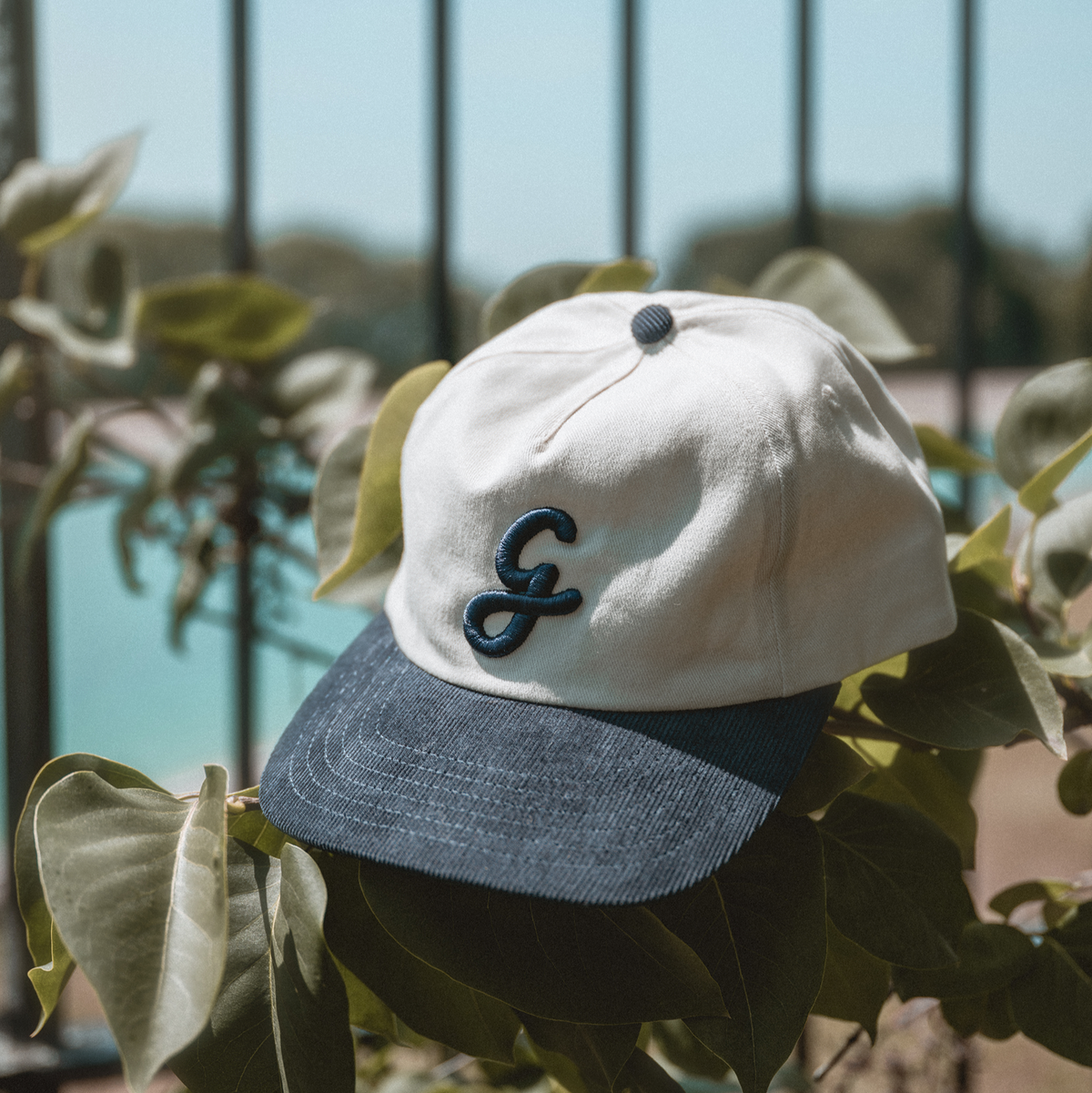 Ruth Cord Hat - Grey