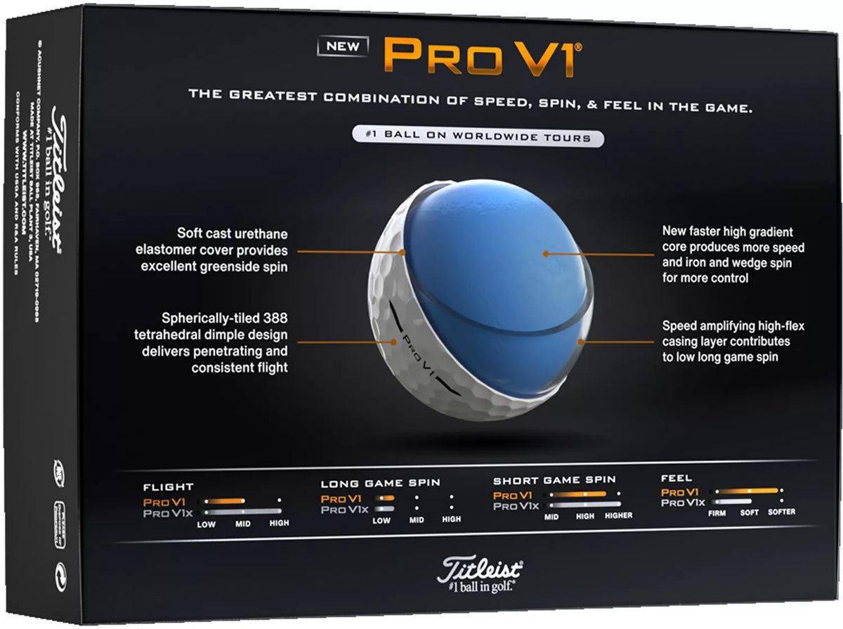 Titleist 2026 Pro V1 High Number Golf Balls