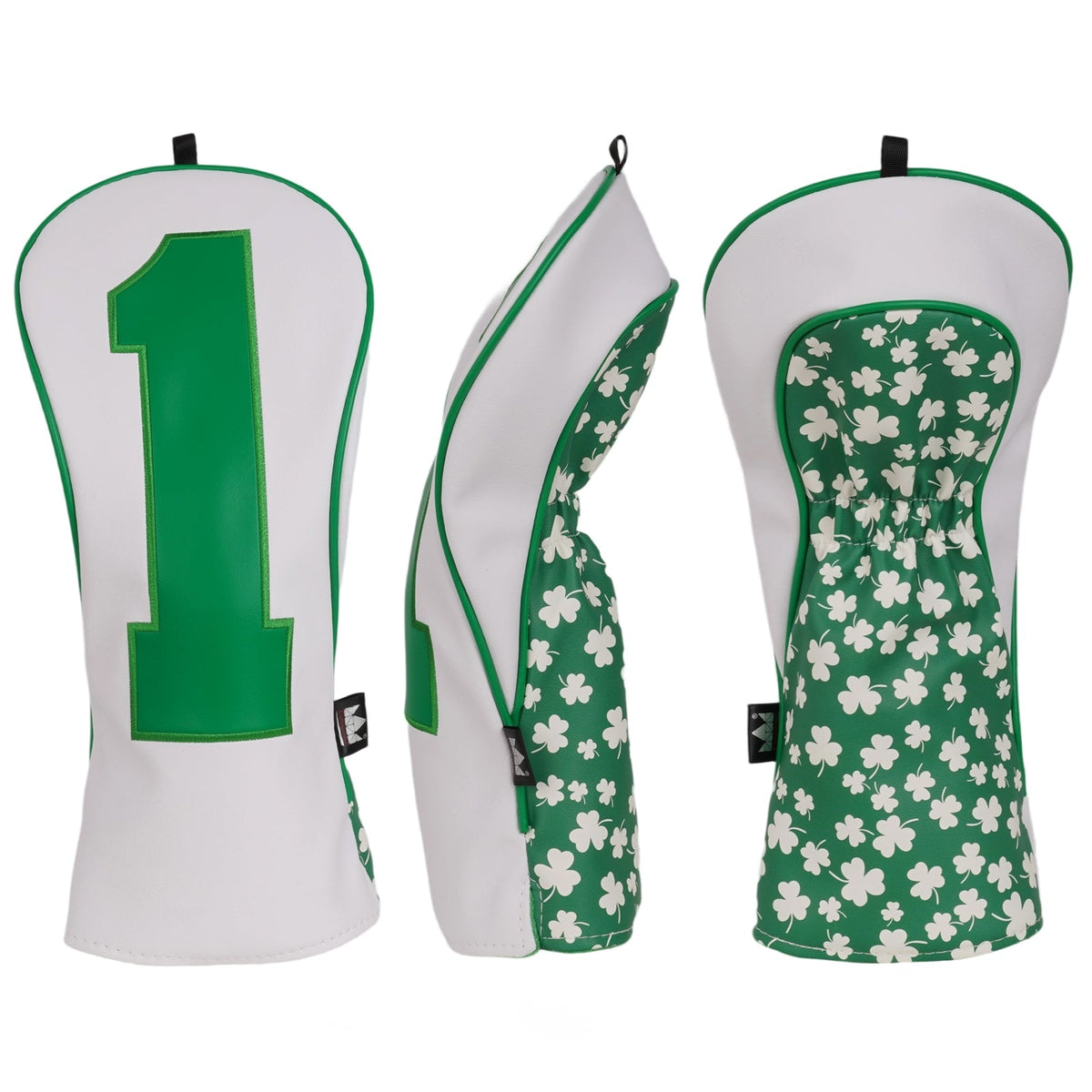 Caddie Whites & Lucky Greens Headcovers