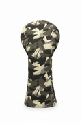Camo Golf Headcover | Rugged Woodland Pattern + Soft-Lined Protection