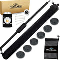 Stealth Black 6-Can Golf Bag Cooler & Ice Coasters Set
