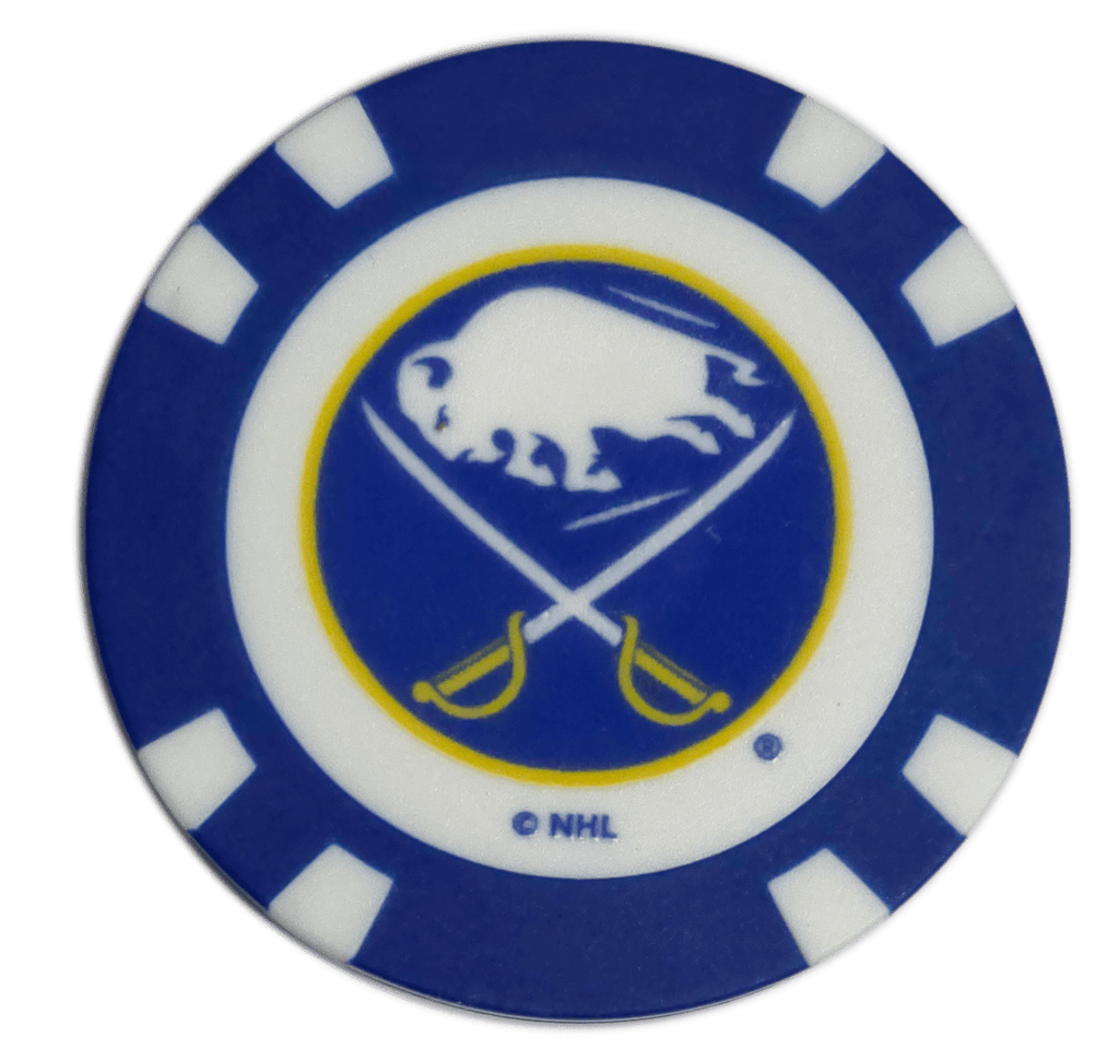 Officially Licensed Buffalo Sabres Poker Chip Ball Marker