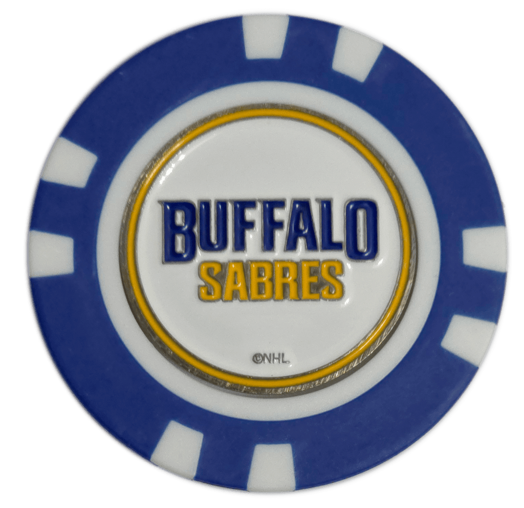 Officially Licensed Buffalo Sabres Poker Chip Ball Marker