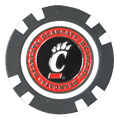 Officially Licensed Cincinnati Bearcats Poker Chip Ball Marker