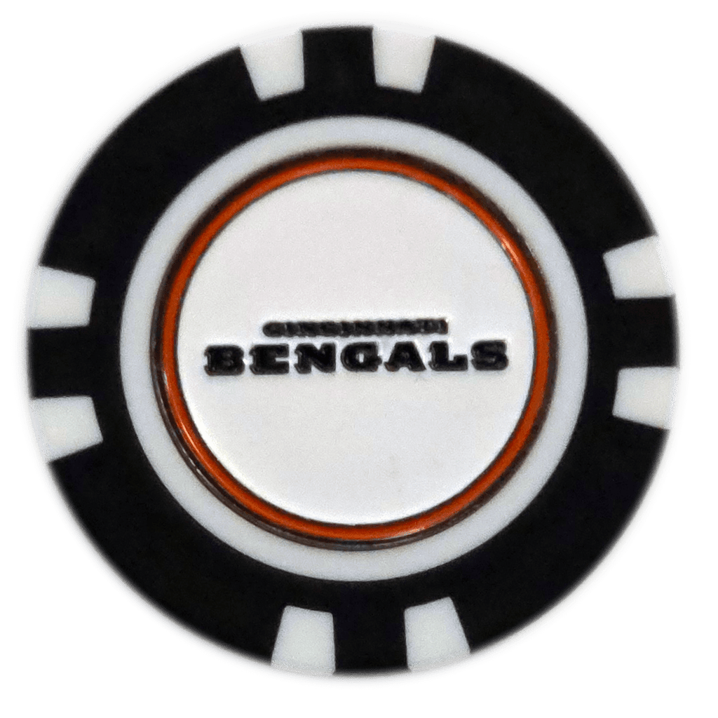 Officially Licensed Cincinnati Bengals Poker Chip Ball Marker