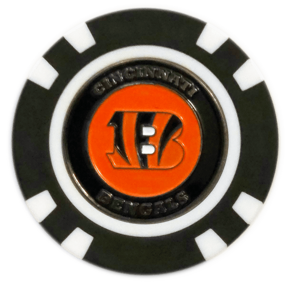 Officially Licensed Cincinnati Bengals Poker Chip Ball Marker
