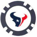 Officially Licensed Houston Texans Poker Chip Ball Marker