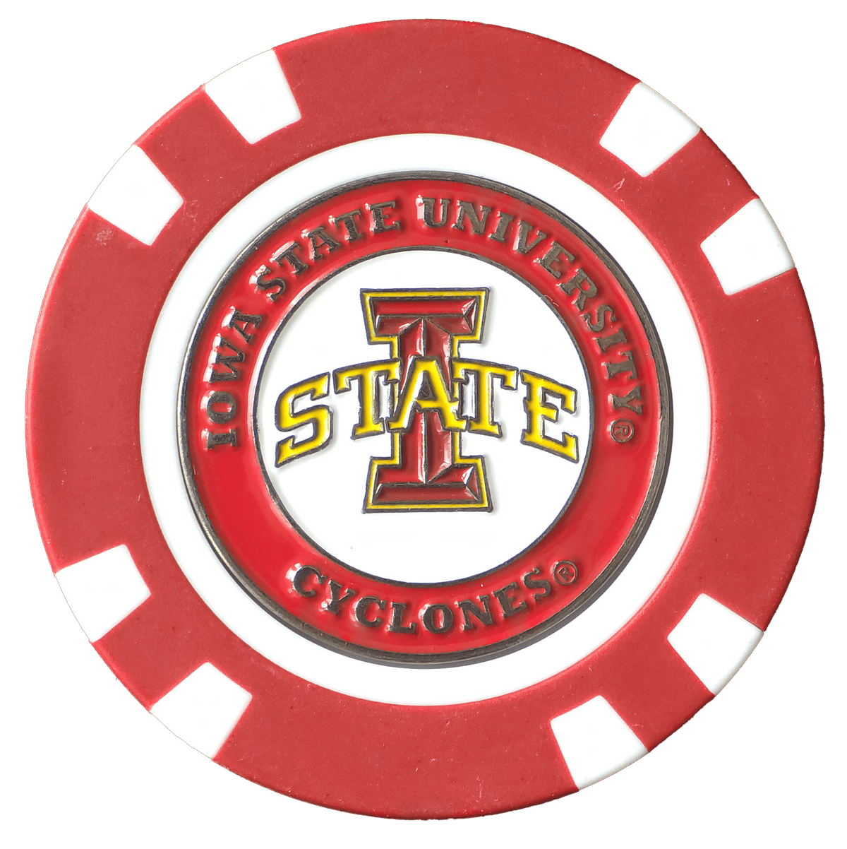 Officially Licensed Iowa State Cyclones Poker Chip Ball Marker