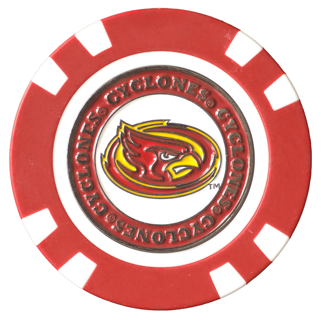 Officially Licensed Iowa State Cyclones Poker Chip Ball Marker