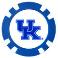 Officially Licensed Kentucky Wildcats Poker Chip Ball Marker
