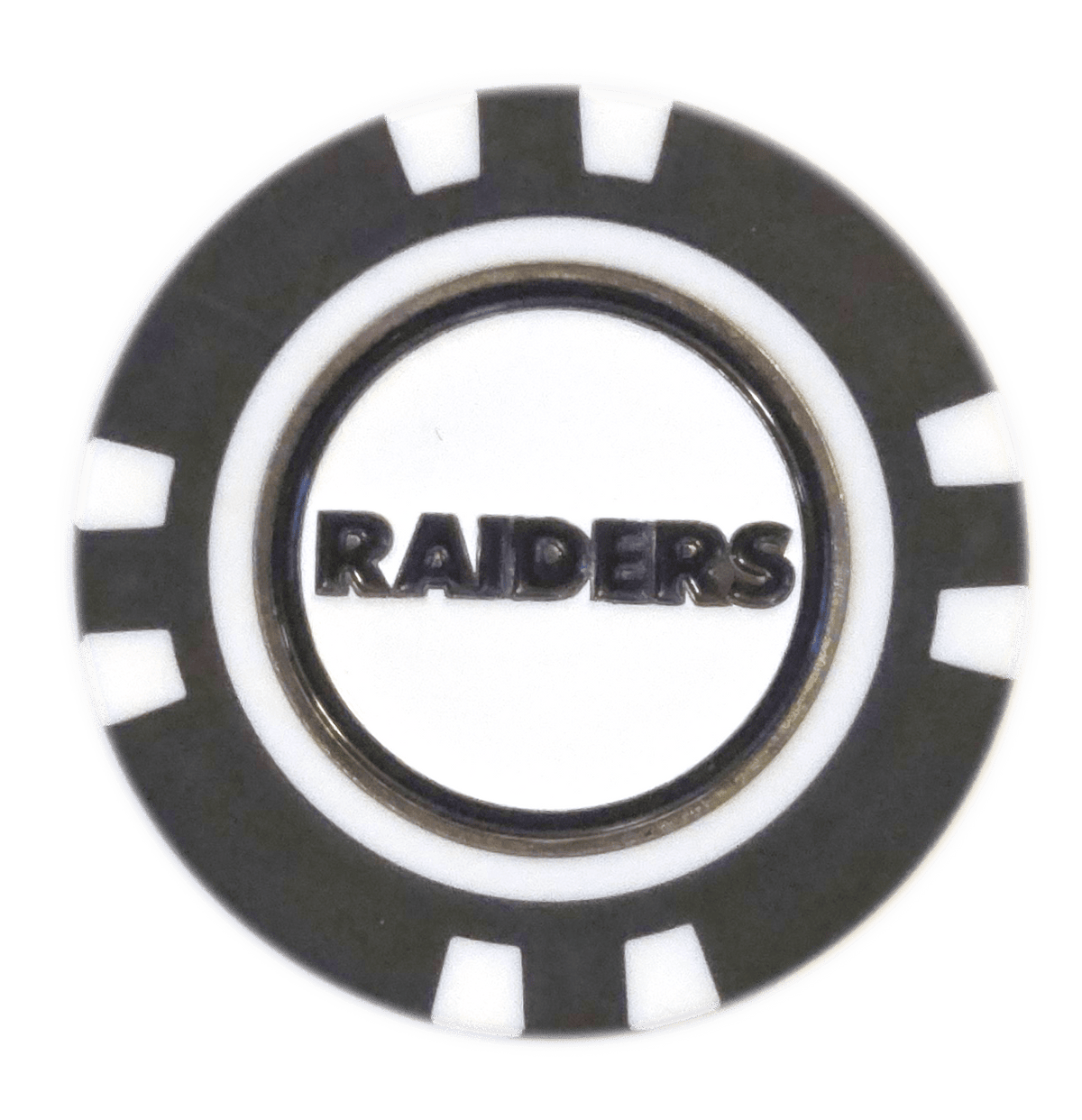 Officially Licensed Las Vegas Raiders Poker Chip Ball Marker