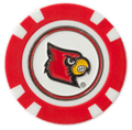 Officially Licensed Louisville Cardinals Poker Chip Ball Marker