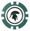 Officially Licensed Michigan State Spartans Poker Chip Ball Marker