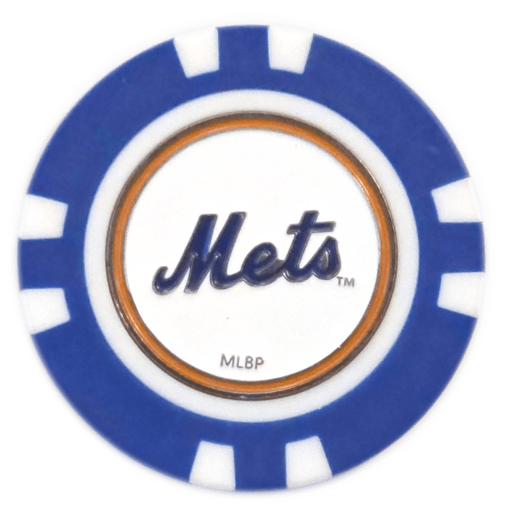Officially Licensed New York Mets Poker Chip Ball Marker