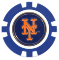 Officially Licensed New York Mets Poker Chip Ball Marker