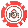 Officially Licensed Ohio State Buckeyes Poker Chip Ball Marker