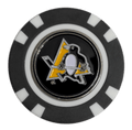 Officially Licensed Pittsburgh Penguins Poker Chip Golf Ball Marker