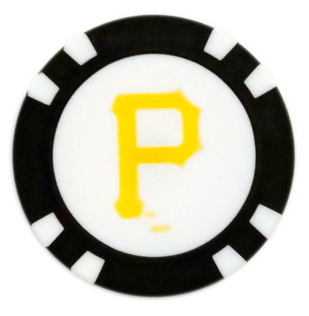 Officially Licensed Pittsburgh Pirates Poker Chip Ball Marker