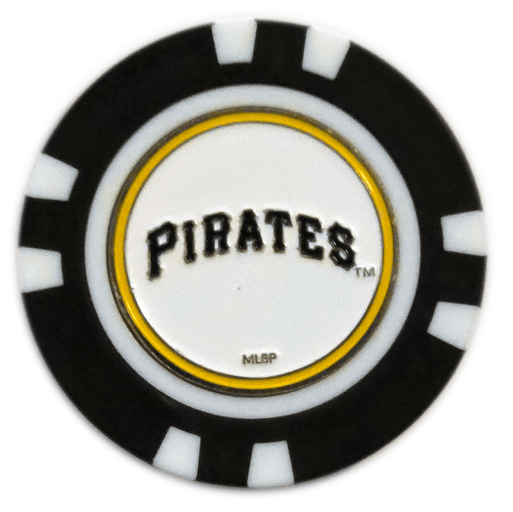 Officially Licensed Pittsburgh Pirates Poker Chip Ball Marker