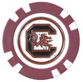 Officially Licensed South Carolina Gamecocks Poker Chip Ball Marker