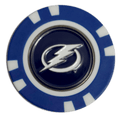 Officially Licensed Tampa Bay Lightning Poker Chip Golf Ball Marker