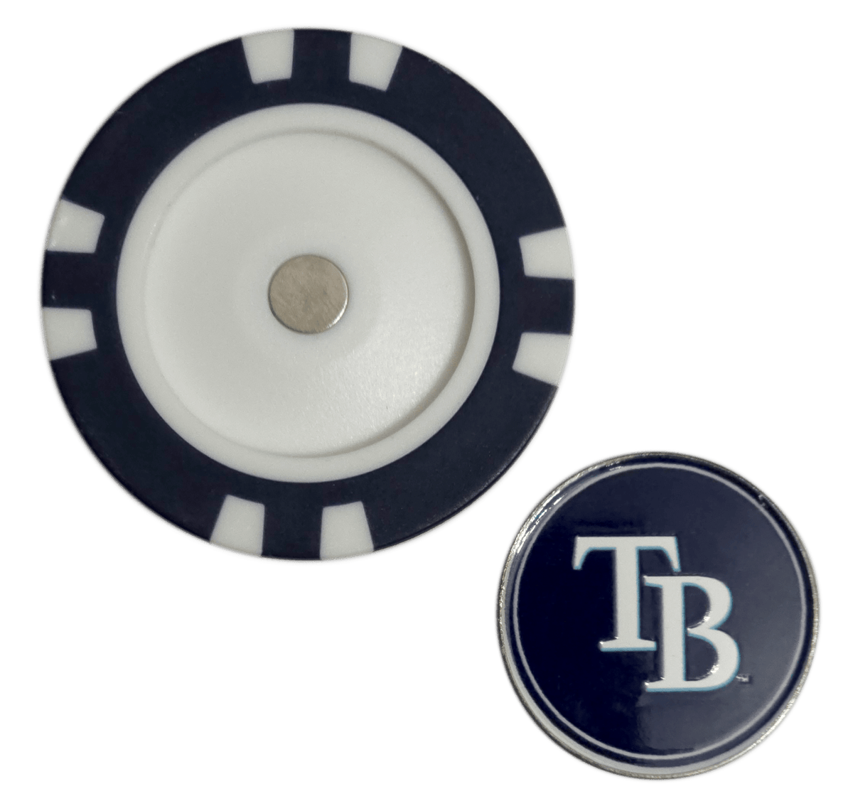 Officially Licensed Tampa Bay Rays Poker Chip Golf Ball Marker