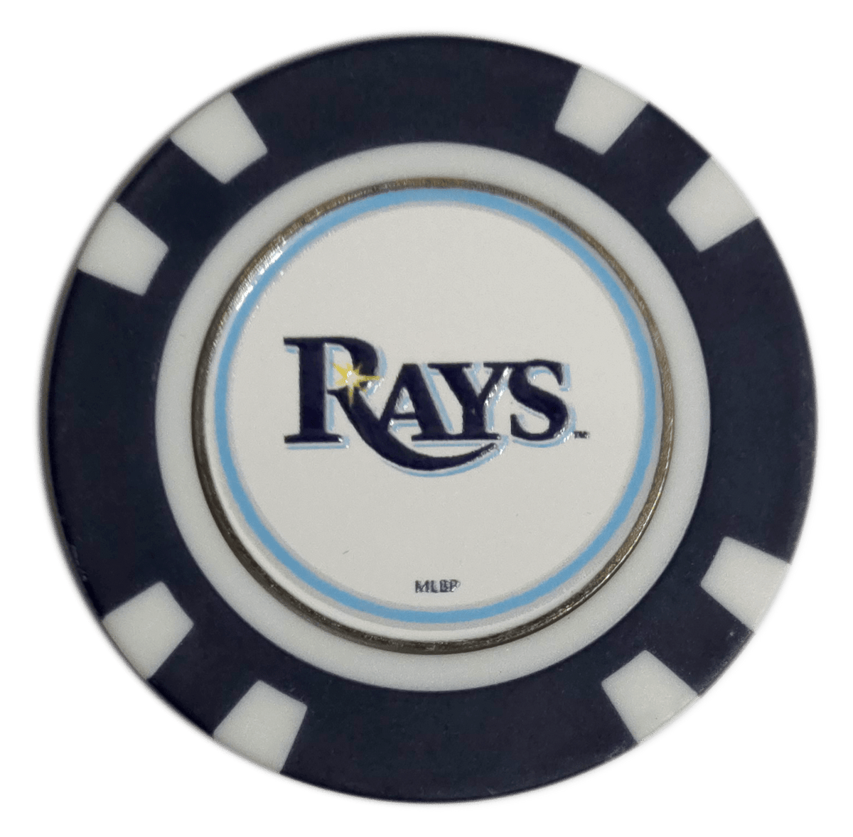 Officially Licensed Tampa Bay Rays Poker Chip Golf Ball Marker