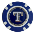 Officially Licensed Texas Rangers Poker Chip Golf Ball Marker