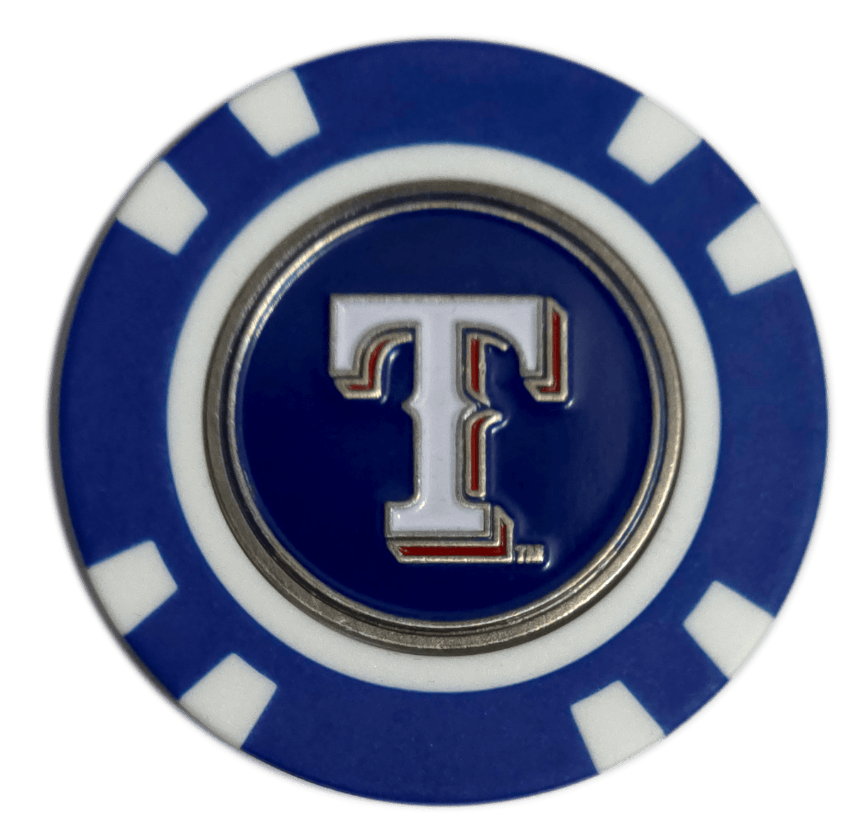 Officially Licensed Texas Rangers Poker Chip Golf Ball Marker