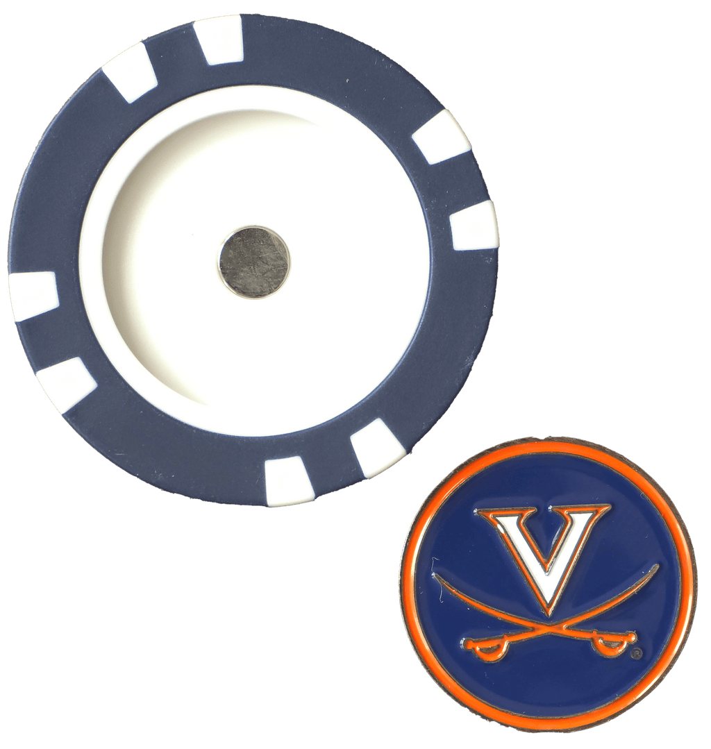 Officially Licensed Virginia Cavaliers Poker Chip Ball Marker
